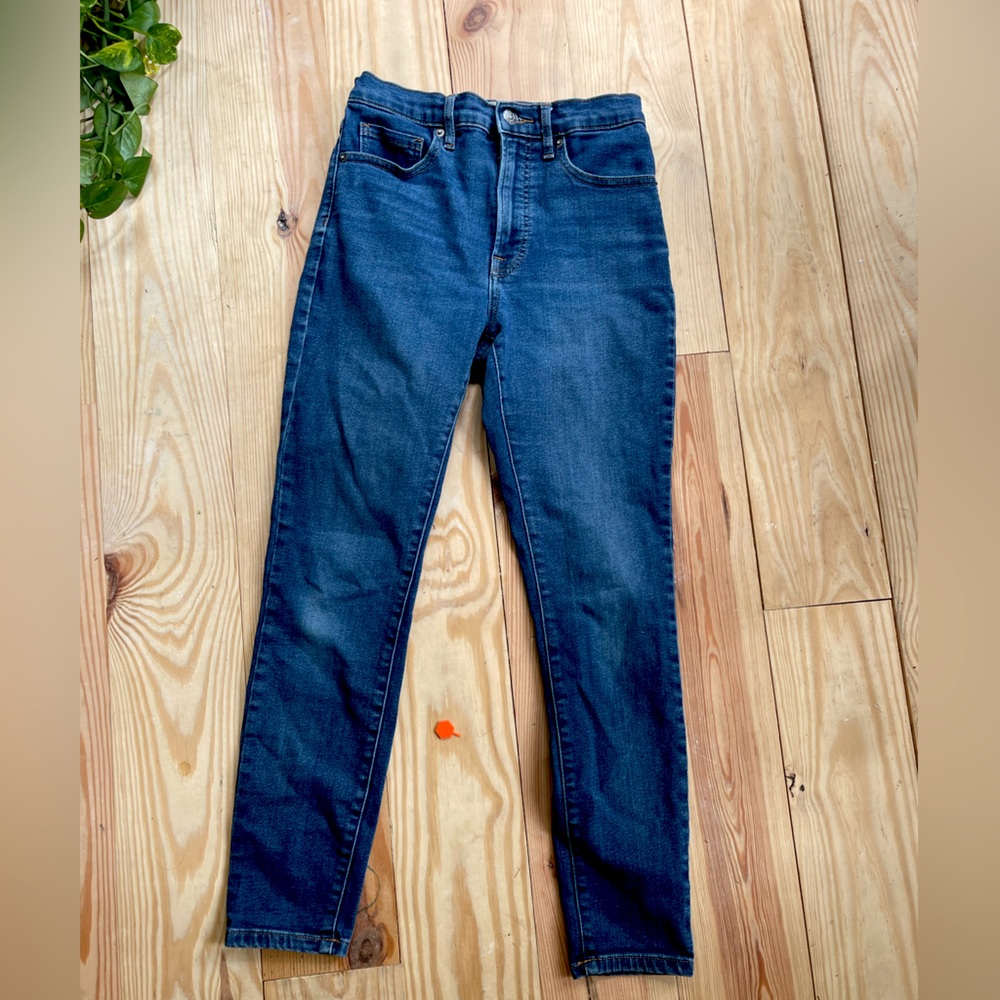 Everlane ankle skills jeans high waist organic cotton